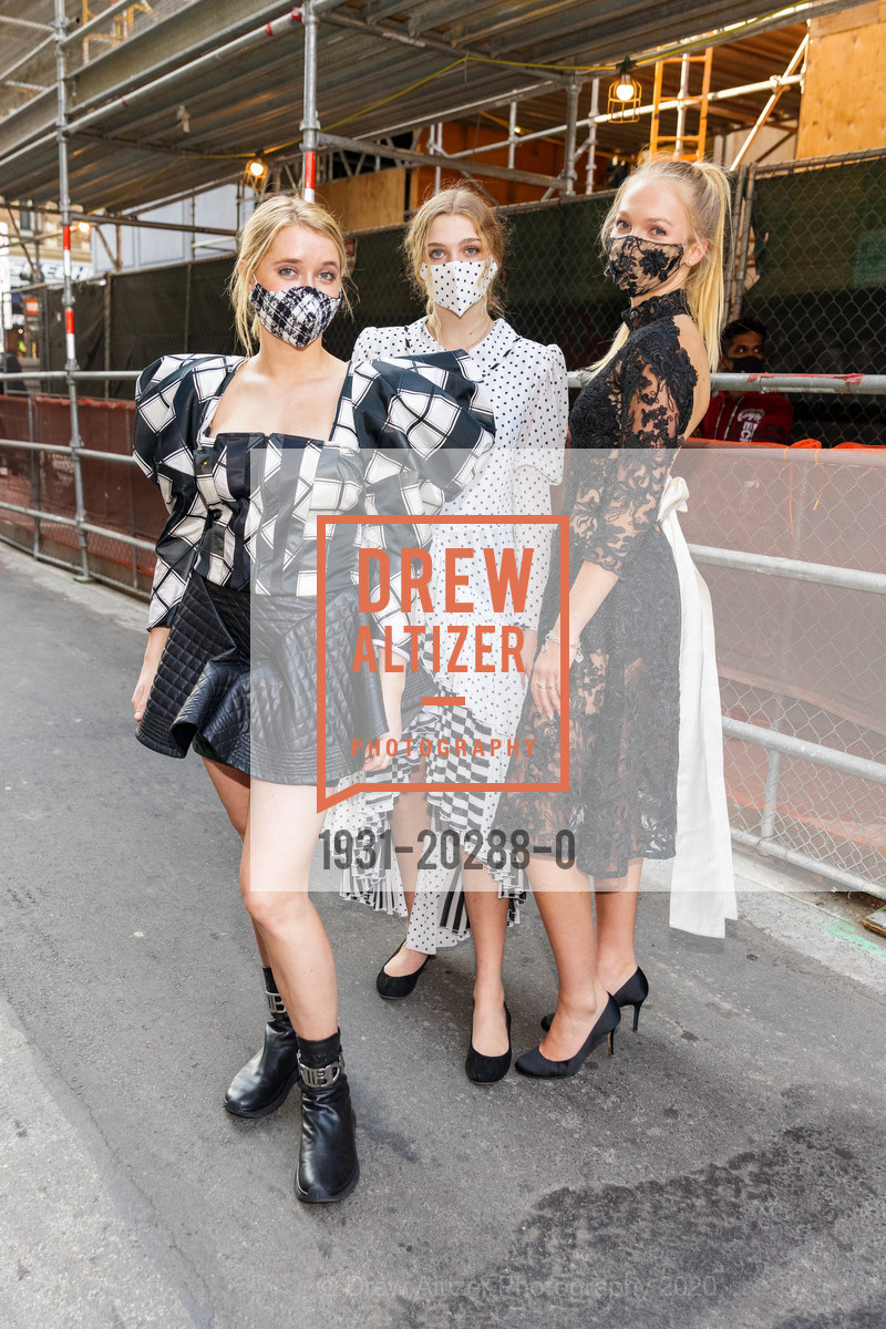 Miley Sherman, Anneli Dolan, Phoebe Sara Froeb, SF Fashion Show To Support First Responders, John's Grill. 63 Ellis Street, November 1st, 2020, Photo #1931-20288-0 Miley Sherman, Anneli Dolan, Phoebe Sara Froeb, Photo #1931-20288-0