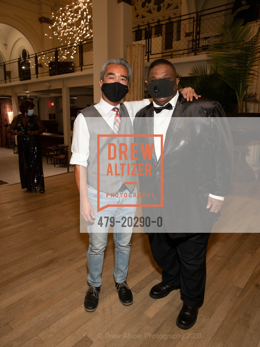 Peter Norona, Larry Batiste, Music in Schools Today Gala 2020, St. Joseph's Art Society. 1401 Howard St, November 16th, 2020, Photo #479-20290-0 Peter Norona, Larry Batiste, Photo #479-20290-0
