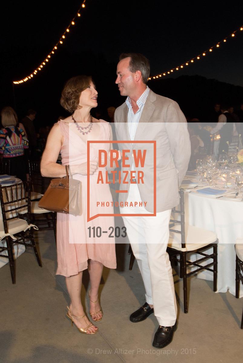 Maria Quiros, Chip Zecher, Gucci & Vogue Dinner, Odette Estate. Odette Estate, . 5998 Silverado Trail, July 26th, 2015, Photo #110-203 Maria Quiros, Chip Zecher, Photo #110-203