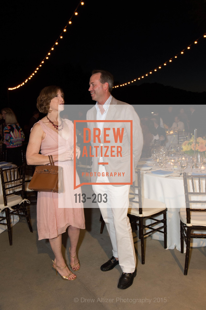 Maria Quiros, Chip Zecher, Gucci & Vogue Dinner, Odette Estate. Odette Estate, . 5998 Silverado Trail, July 26th, 2015, Photo #113-203 Maria Quiros, Chip Zecher, Photo #113-203