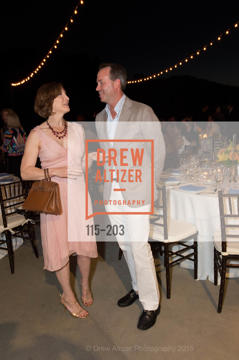 Maria Quiros, Chip Zecher, Gucci & Vogue Dinner, Odette Estate. Odette Estate, . 5998 Silverado Trail, July 26th, 2015, Photo #115-203 Maria Quiros, Chip Zecher, Photo #115-203