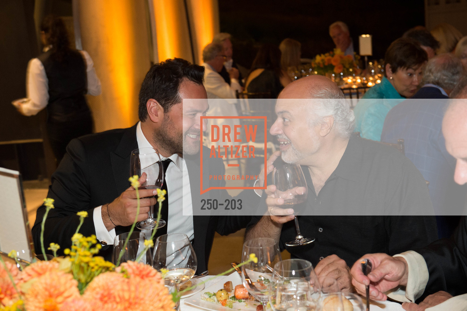 Ildar Abdrazakov, Constantine Orbelian, Gucci & Vogue Dinner, Odette Estate. Odette Estate, . 5998 Silverado Trail, July 26th, 2015, Photo #250-203 Ildar Abdrazakov, Constantine Orbelian, Photo #250-203