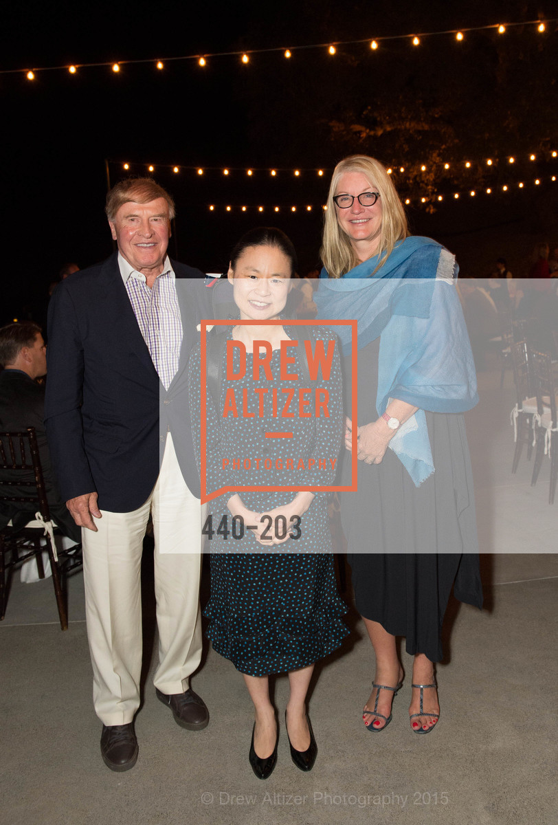 Dick Kramlich, Midori, Suzanne Deal Booth, Festival del Sole Patron Dinner at Odette Estate, Odette Estate. 5998 Silverado Trail, July 26th, 2015,Drew Altizer, Drew Altizer Photography, full-service agency, private events, San Francisco photographer, photographer california