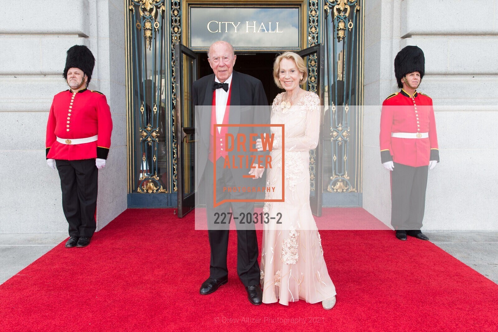 George Shultz with Charlotte Shultz