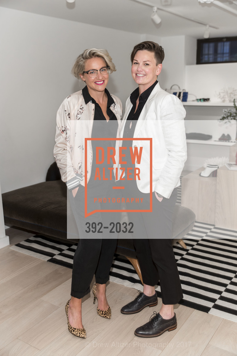 Maghan McDowell, Ginger Babb, Nellie Partow F17 Trunkshow at PIA (The Store), PIA. 414 Jackson St. San Francisco, California, April 19th, 2017, Photo #392-2032 Maghan McDowell, Ginger Babb, Photo #392-2032