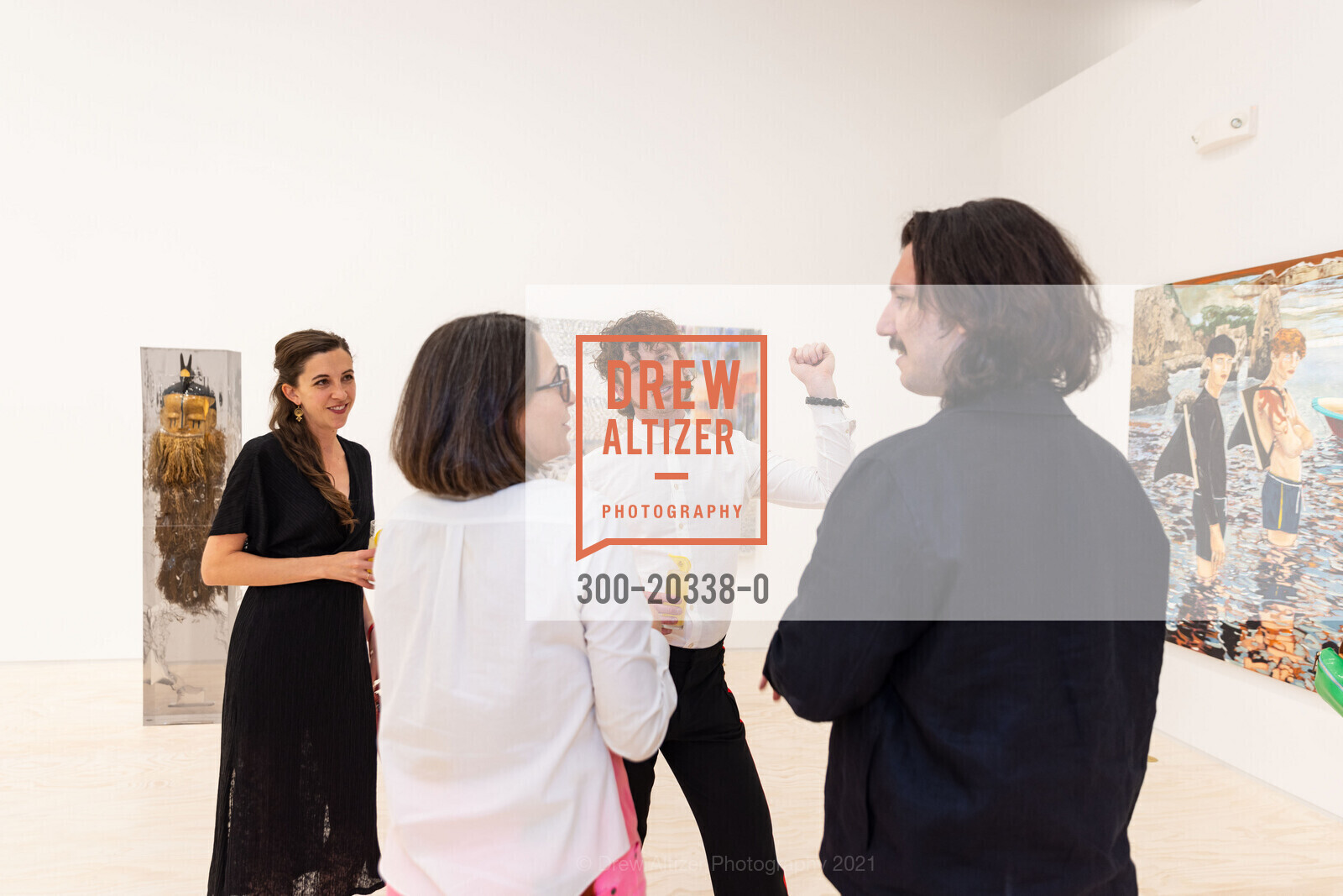 Jennifer Schauer, Sarah Thornton, Owen Christoph, Hakki Serhat Cacekli, Jessica Silverman Gallery: WE ARE HERE 2021, Jessica Silverman. 621 Grant Avenue, May 27th, 2021, Photo #300-20338-0 Jennifer Schauer, Sarah Thornton, Owen Christoph, Hakki Serhat Cacekli, Photo #300-20338-0