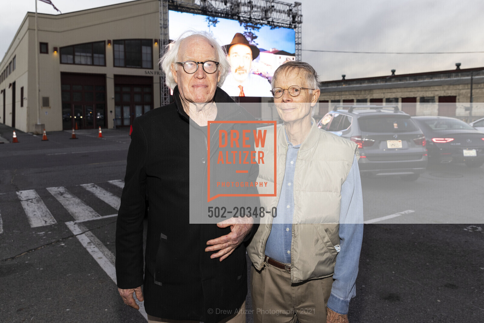 Stewart Morton, Harry Miller, Annual Soiree: San Francisco Heritage Celebrates 50!, Fort Mason Center for Arts and Culture. 2 Marina Blvd, June 12th, 2021, Photo #502-20348-0 Stewart Morton, Harry Miller, Photo #502-20348-0