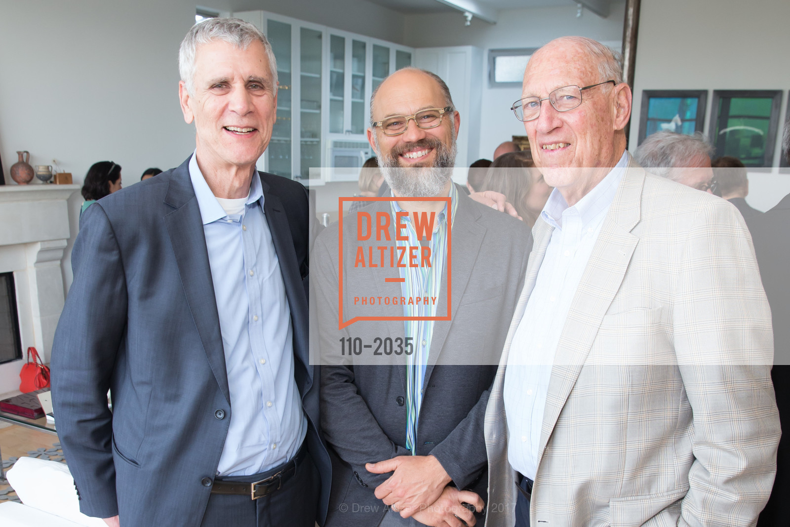 Stephen Beal, Kristian Samsarian, Art Gensler, California College of the Arts Pre-Gala Party, Private Residence, April 19th, 2017
