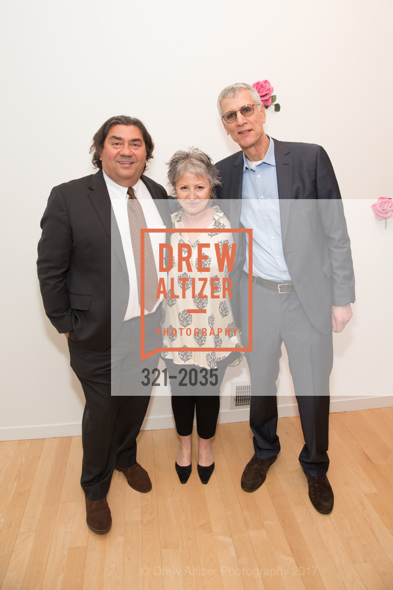 Nilus de Matran, Jennifer Morla, Stephen Beal, California College of the Arts Pre-Gala Party, Private Residence, April 19th, 2017, Photo #321-2035 Nilus de Matran, Jennifer Morla, Stephen Beal, Photo #321-2035