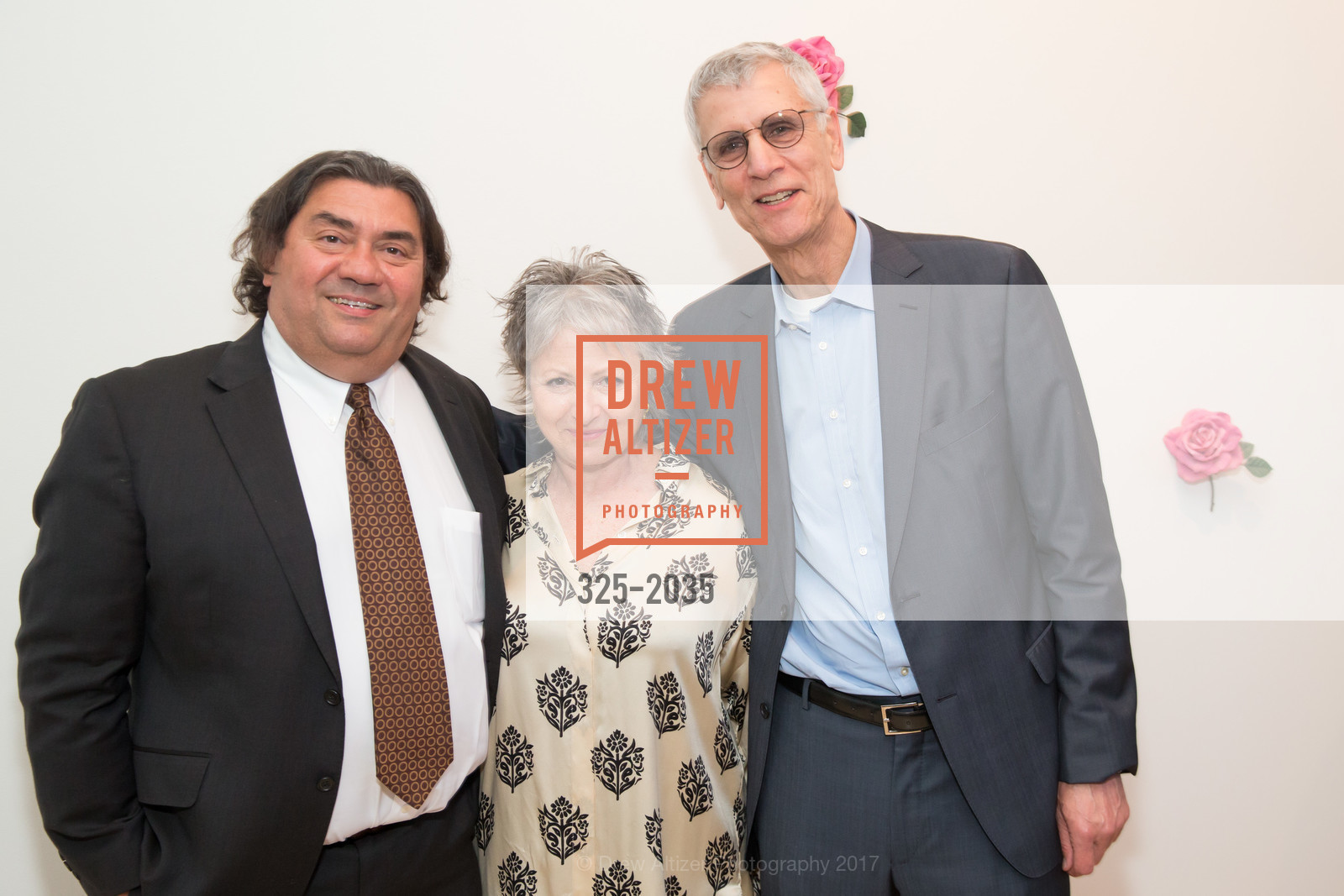 Nilus de Matran, Jennifer Morla, Stephen Beal, California College of the Arts Pre-Gala Party, Private Residence, April 19th, 2017, Photo #325-2035 Nilus de Matran, Jennifer Morla, Stephen Beal, Photo #325-2035