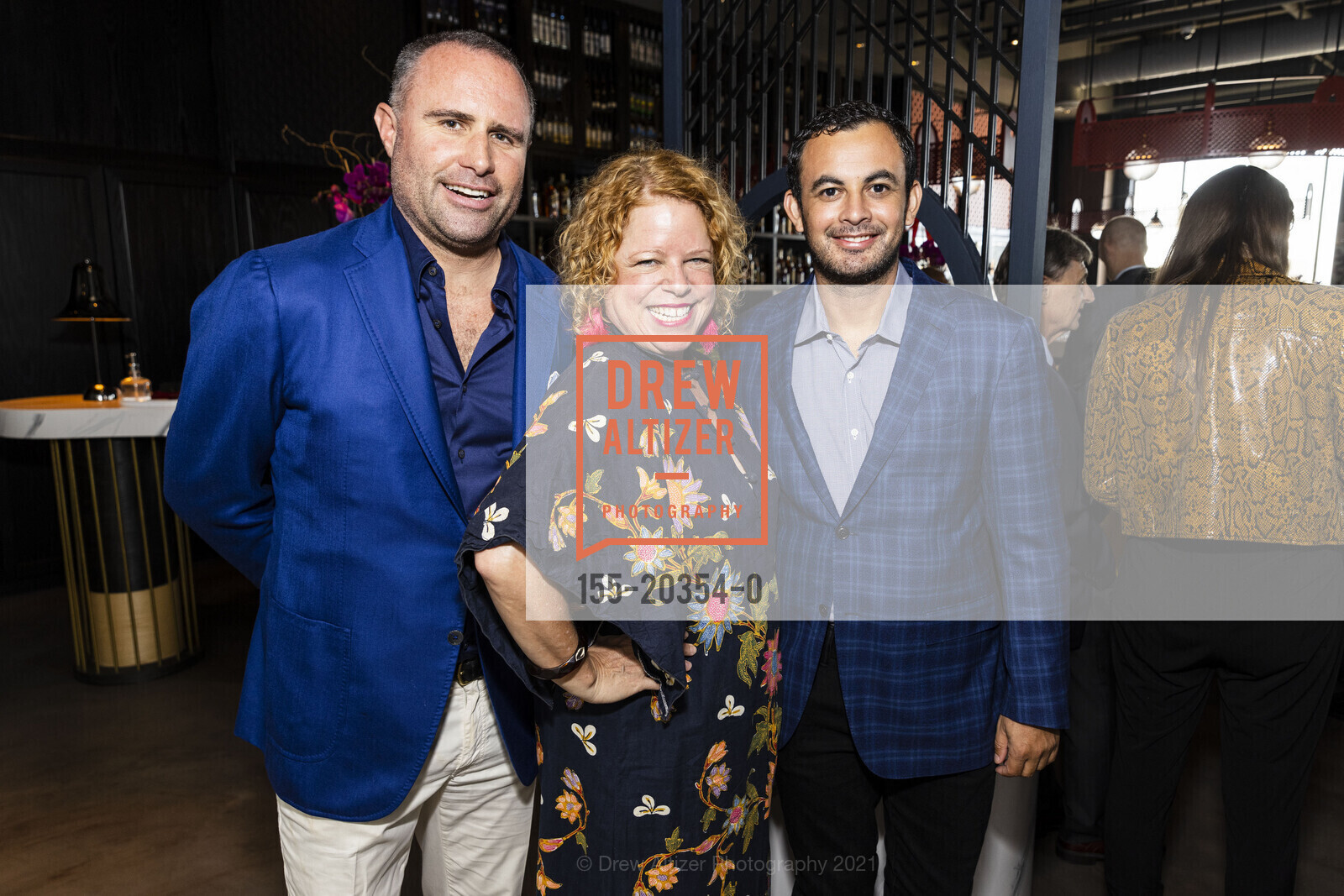 John Harrington, Marcia Gagliardi, Daniel Murphy, Empress By Boon – Grand Opening, Empress By Boon. 838 Grant Ave, June 18th, 2021, Photo #155-20354-0 John Harrington, Marcia Gagliardi, Daniel Murphy, Photo #155-20354-0