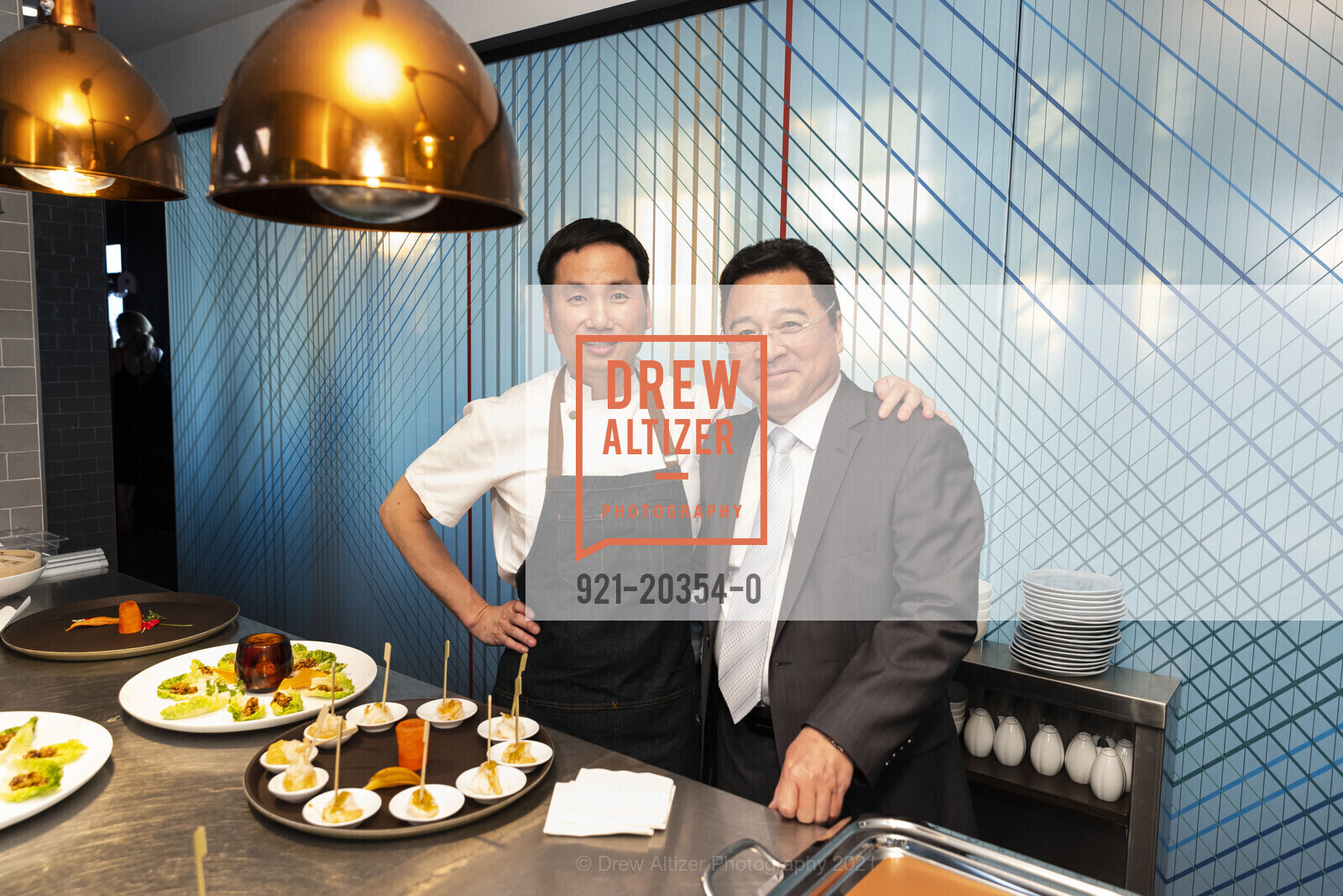 Chef Ho Chee Boon, John Yee, Empress By Boon – Grand Opening, Empress By Boon. 838 Grant Ave, June 18th, 2021, Photo #921-20354-0 Chef Ho Chee Boon, John Yee, Photo #921-20354-0