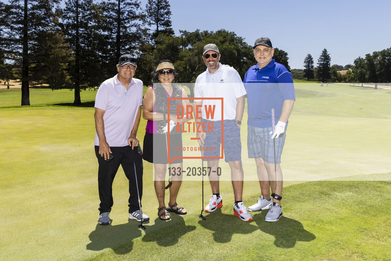 Alan Rush, Linelle Marshall, Larry Mosso, Rich Cline, Inside Anne's Closet First Annual Golf Tournament at Stanford Golf Course 2021, Stanford Golf Course. 91 Links Rd, Photo #133-20357-0 Alan Rush, Linelle Marshall, Larry Mosso, Rich Cline, Photo #133-20357-0