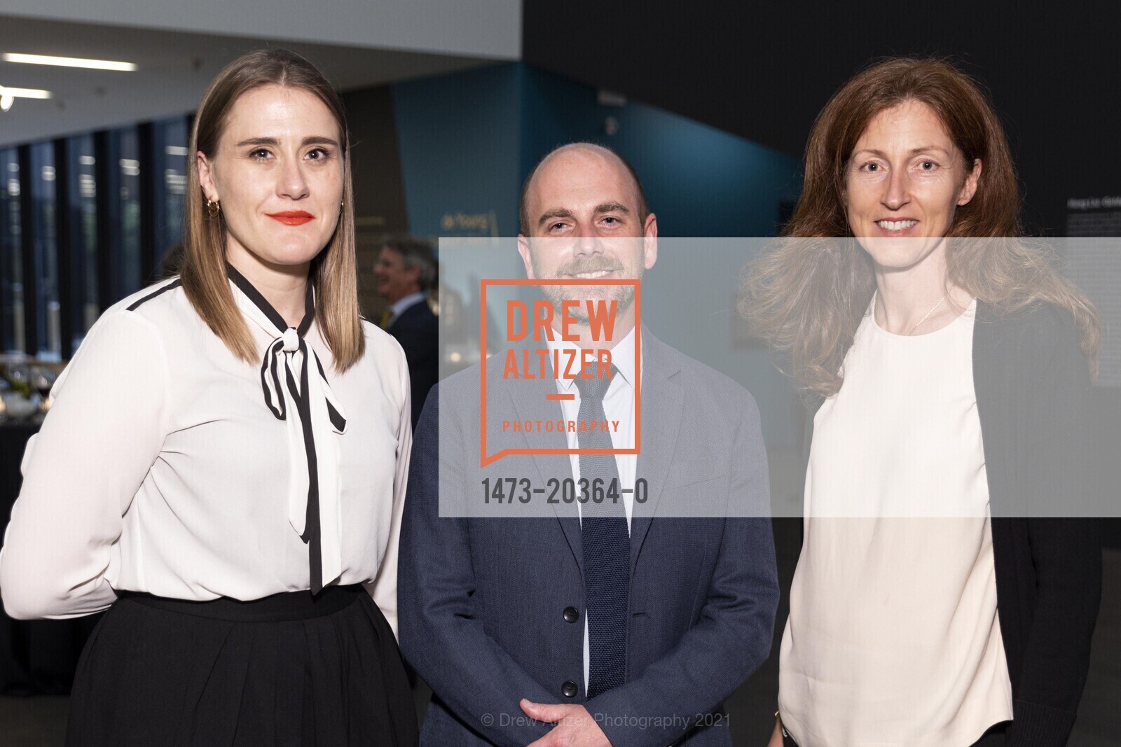 Janna Keegan, William Morrow, Helena Nordstrom, Hung Liu: Golden Gate (金門)" Opening Preview 2021, de Young Museum. 50 Hagiwara Tea Garden Dr, July 14th, 2021, Photo #1473-20364-0 Janna Keegan, William Morrow, Helena Nordstrom, Photo #1473-20364-0