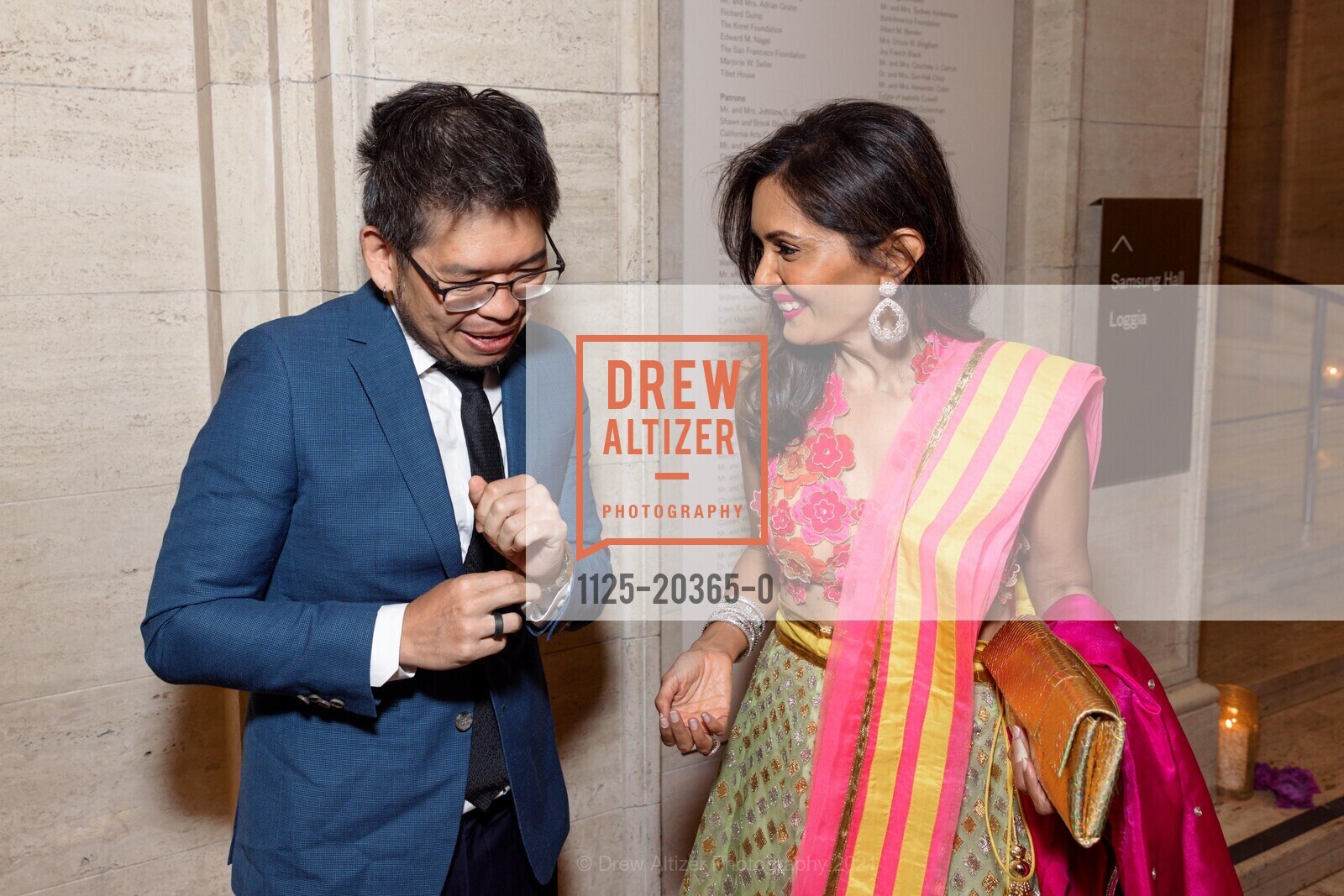 Steven Chen, Komal Shah, Asian Art Museum Gala 2021, Asian Museum of Art. 200 Larkin St, July 15th, 2021, Photo #1125-20365-0 Steven Chen, Komal Shah, Photo #1125-20365-0