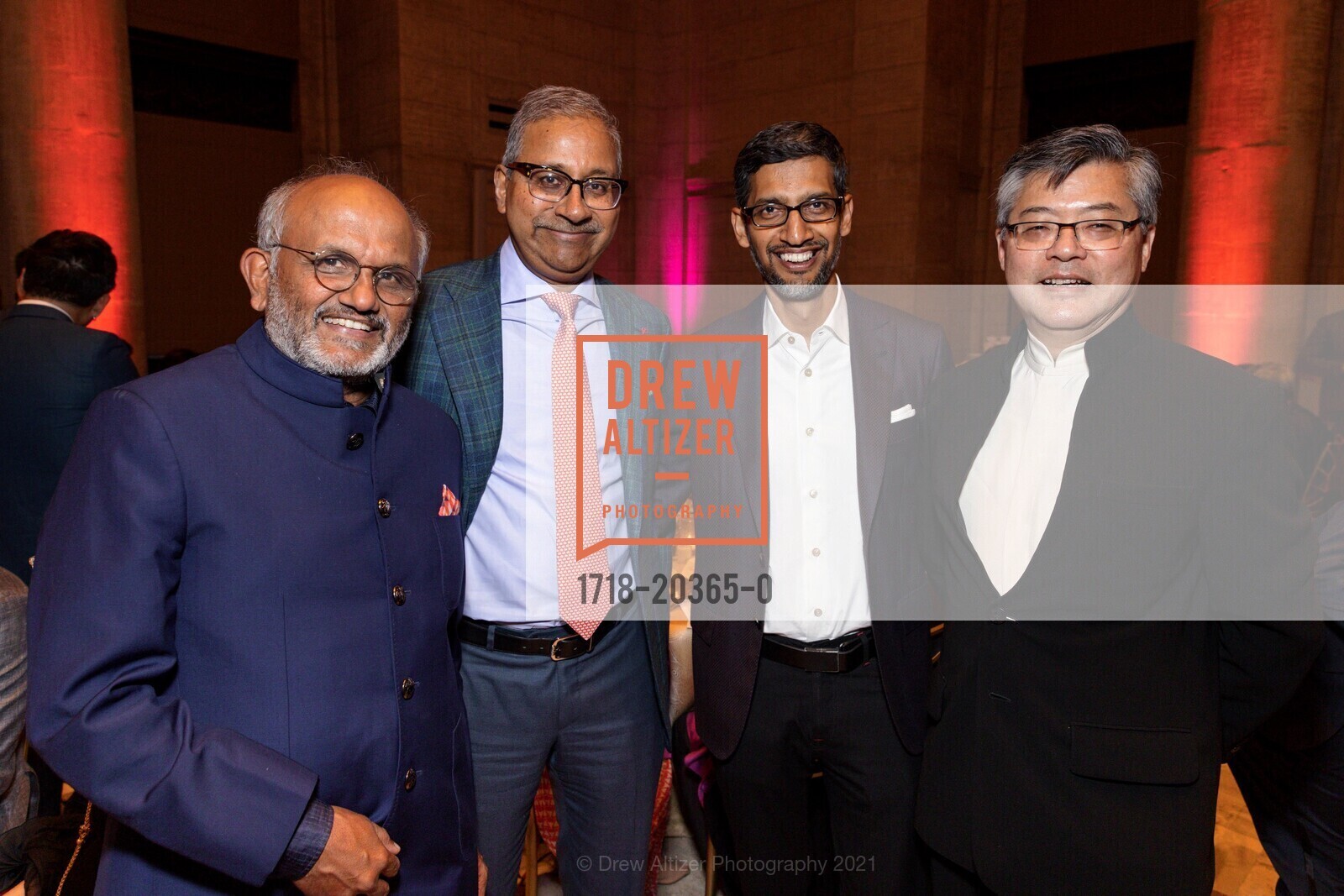Shantanu Narayen, Ram Shriram, Sundar Pichai, Jay Xu, Photo #1718-20365-0