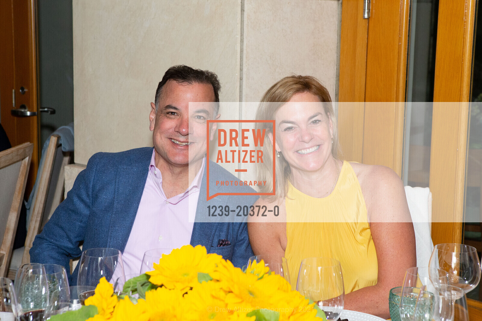 Steve Abreu, Amy Ruegg, Opus One Patron Dinner - Festival Napa Valley 2021, Opus One Winery. 7900 St Helena Hwy, July 17th, 2021, Photo #1239-20372-0 Steve Abreu, Amy Ruegg, Photo #1239-20372-0