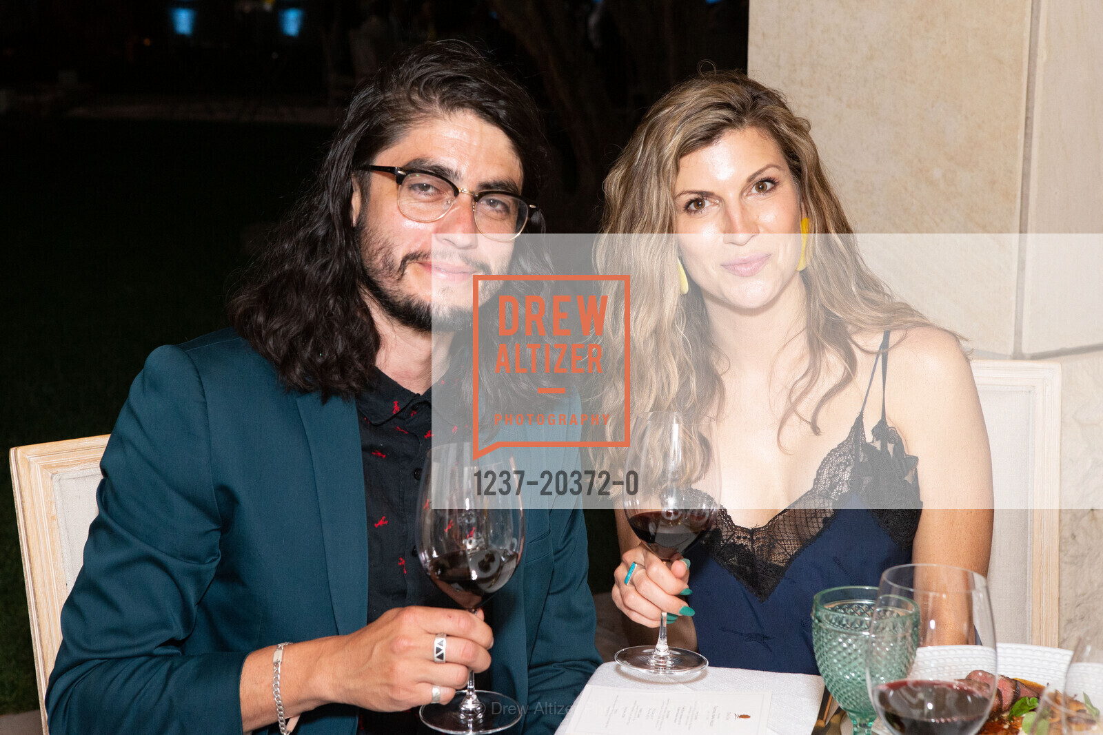 Christo Oropeza, Linda Butler, Opus One Patron Dinner - Festival Napa Valley 2021, Opus One Winery. 7900 St Helena Hwy, July 17th, 2021, Photo #1237-20372-0 Christo Oropeza, Linda Butler, Photo #1237-20372-0