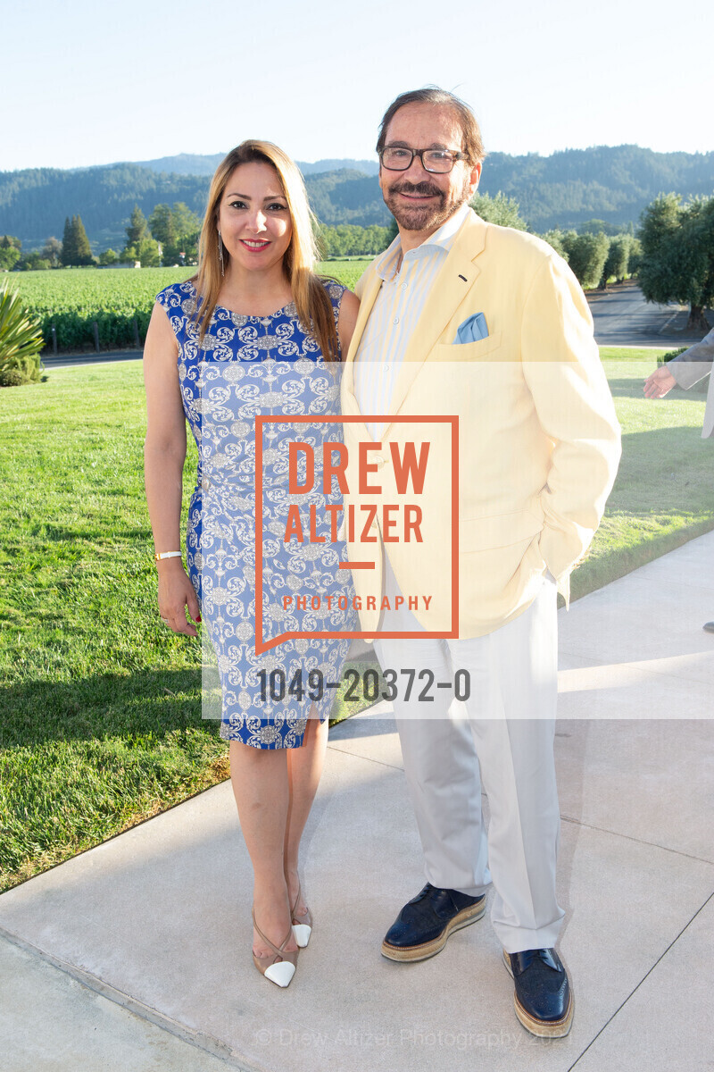 Kathleen Martinez, Jose Nazar, Opus One Patron Dinner - Festival Napa Valley 2021, Opus One Winery. 7900 St Helena Hwy, July 17th, 2021, Photo #1049-20372-0 Kathleen Martinez, Jose Nazar, Photo #1049-20372-0