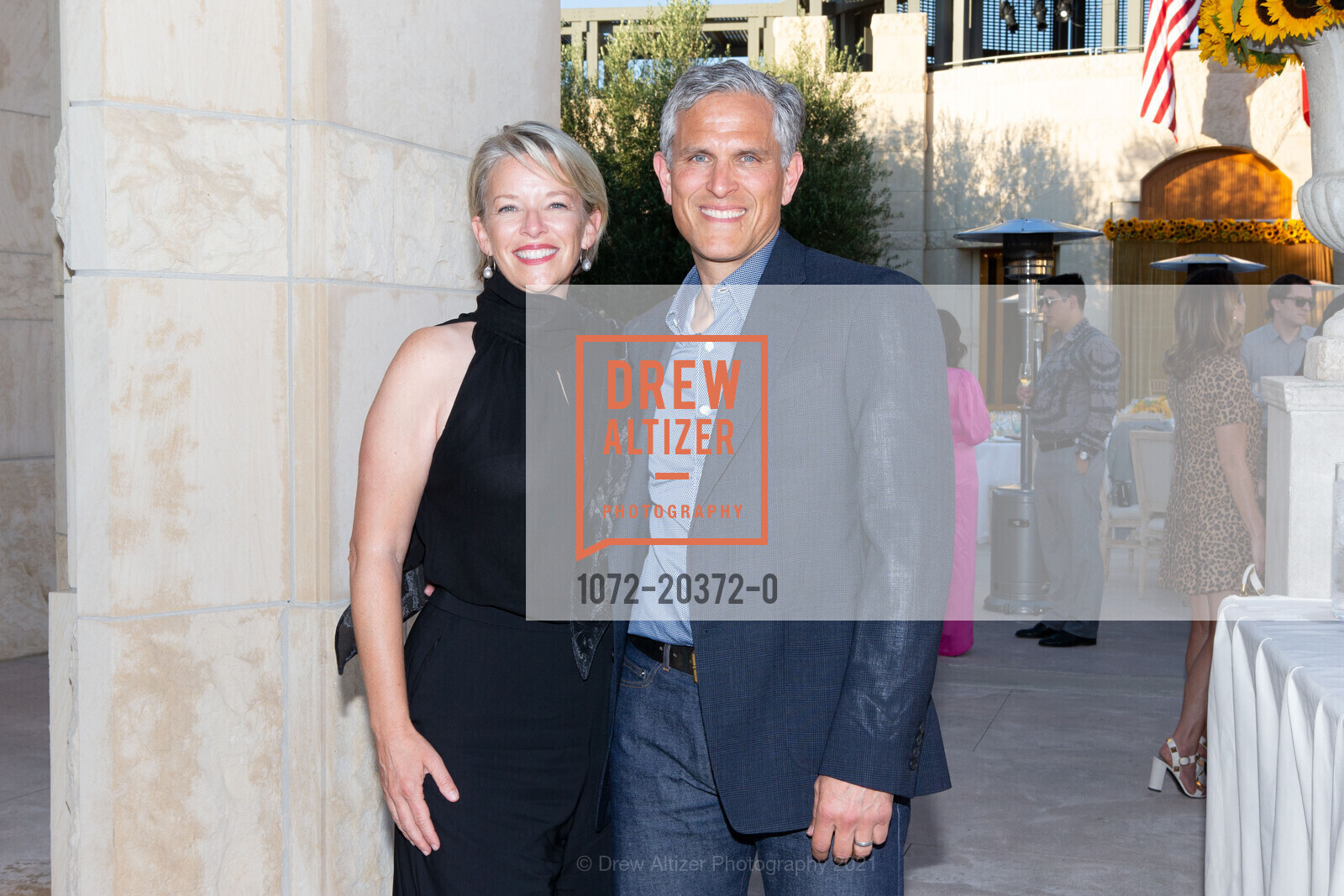 Tara Sharp, Ben Sharp, Opus One Patron Dinner - Festival Napa Valley 2021, Opus One Winery. 7900 St Helena Hwy, July 17th, 2021, Photo #1072-20372-0 Tara Sharp, Ben Sharp, Photo #1072-20372-0