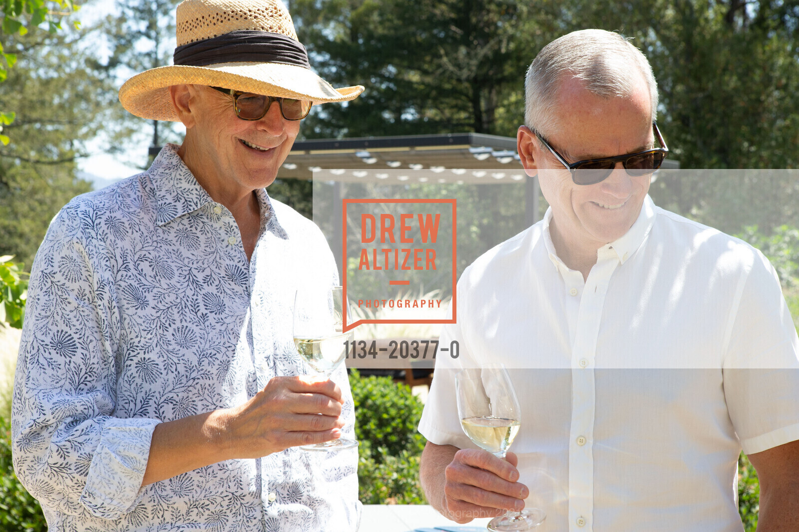 Jon Holman, Paul Hanneman, Vintner's Luncheon at Theorem Vineyards - Festival Napa Valley 2021, Theorem Winery. 255 Petrified Forest Rd, July 18th, 2021, Photo #1134-20377-0 Jon Holman, Paul Hanneman, Photo #1134-20377-0
