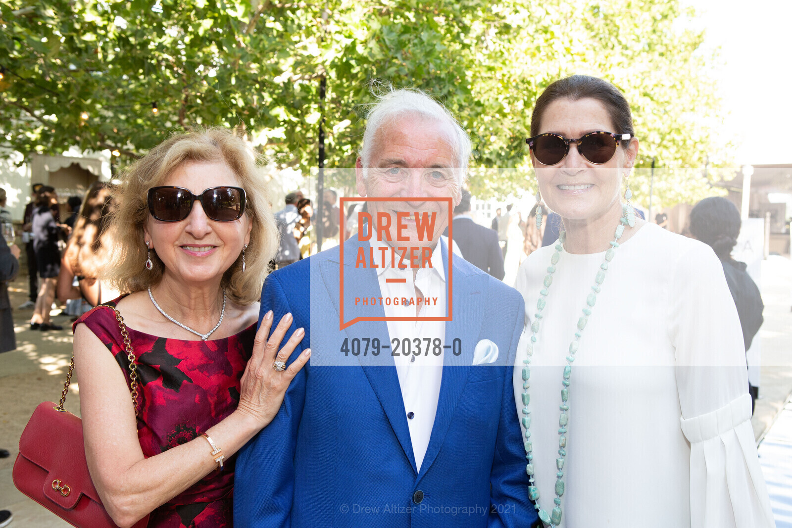Rita Castellucci, Antonio Castellucci, Monica Mancini, Arts for All Gala featuring Jennifer Hudson - Festival Napa Valley 2021, Nickel & Nickel. 8164 St. Helena Hwy, July 18th, 2021, Photo #4079-20378-0 Rita Castellucci, Antonio Castellucci, Monica Mancini, Photo #4079-20378-0