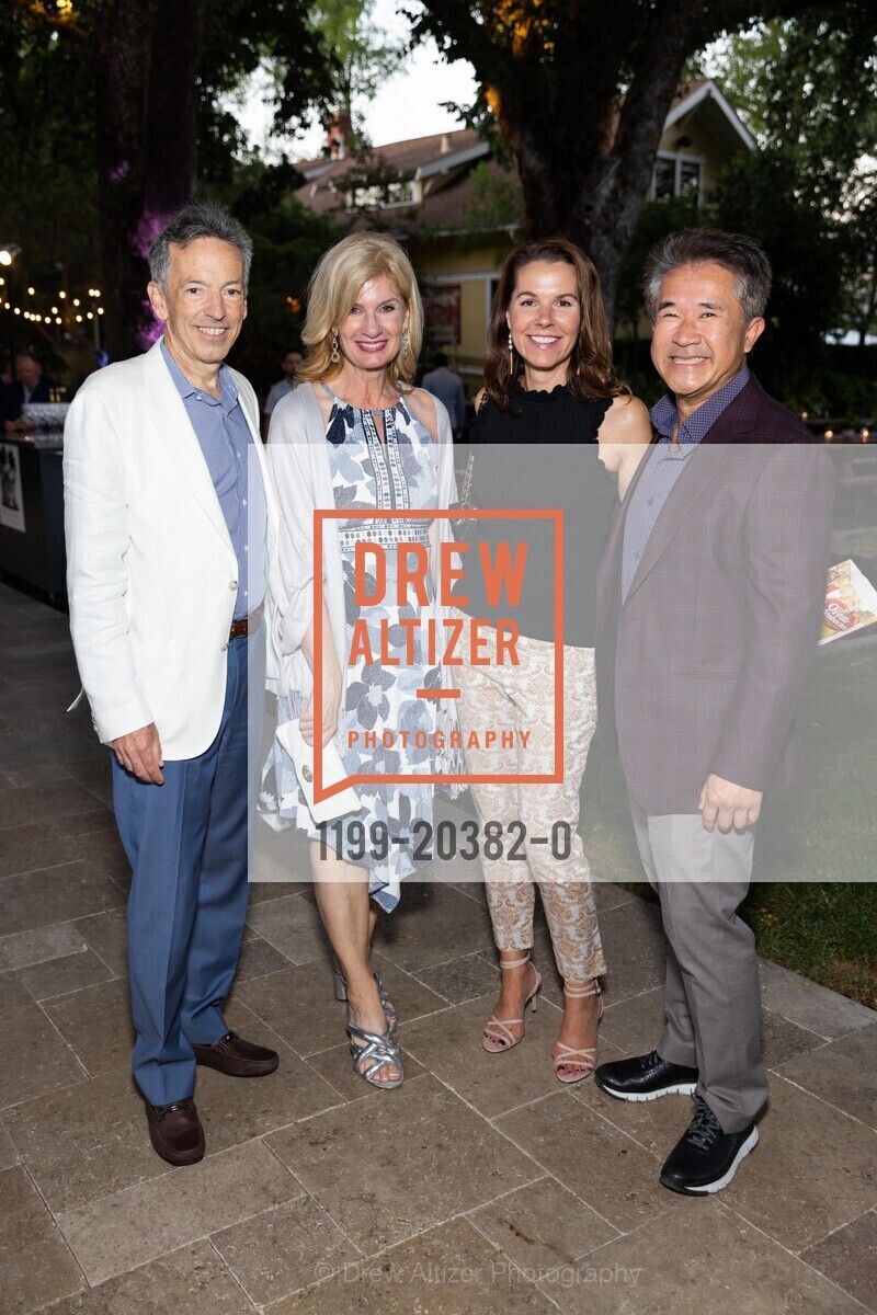 Rick Walker, Karen Walker, Kristen Sorensen, Danny Tran, Frank Family Vineyards Patron Dinner For Festival Napa Valley 2021, Frank Family Vineyards. 1091 Larkmead Ln, Photo #1199-20382-0 Rick Walker, Karen Walker, Kristen Sorensen, Danny Tran, Photo #1199-20382-0