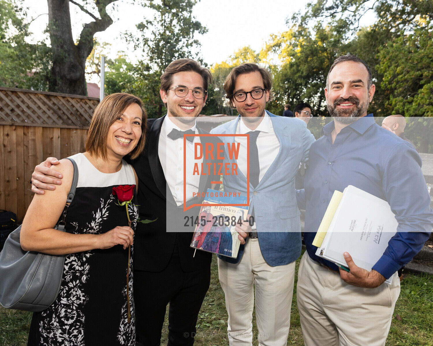 Veronica Dafoe, Christopher Ray, Jean-Romain Vesperini, Nicholas A Garcia, Puccini Giani Schicchi - Festival Napa Valley 2021, Charles Krug. 2800 Main St, Photo #2145-20384-0 Veronica Dafoe, Christopher Ray, Jean-Romain Vesperini, Nicholas A Garcia, Photo #2145-20384-0