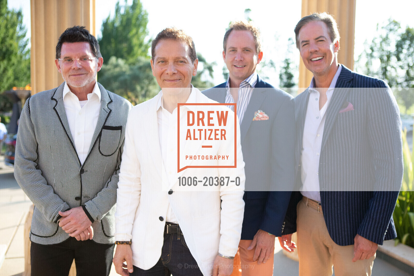 Charles Flannery, Michael Feinstein, Dwight Coates, Rich Aguiar, Darioush Donor Exclusive with Jean-Yves Thibaudet- Festival Napa Valley 2021, Darioush, Photo #1006-20387-0 Charles Flannery, Michael Feinstein, Dwight Coates, Rich Aguiar, Photo #1006-20387-0