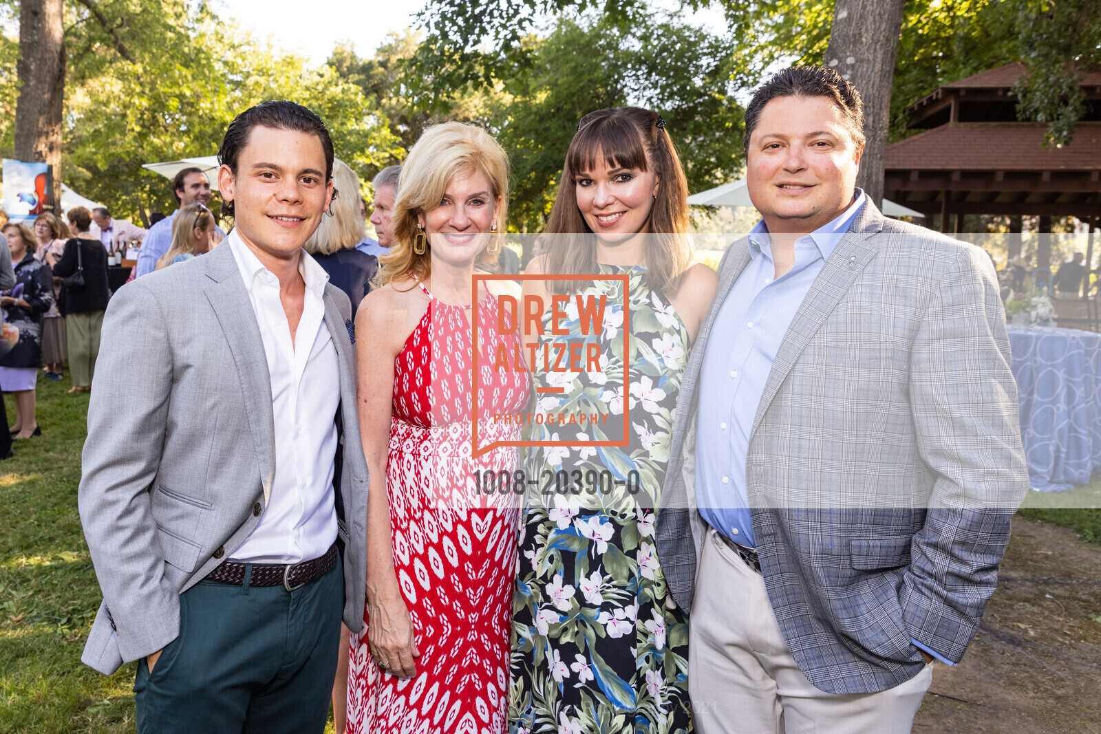 Cole Watanabe, Karen Walker, Olga Troxel, Serge Troxel, Opera Under the Stars - Festival Napa Valley 2021, Charles Krug. 2800 Main St, July 24th, 2021, Photo #1008-20390-0 Cole Watanabe, Karen Walker, Olga Troxel, Serge Troxel, Photo #1008-20390-0