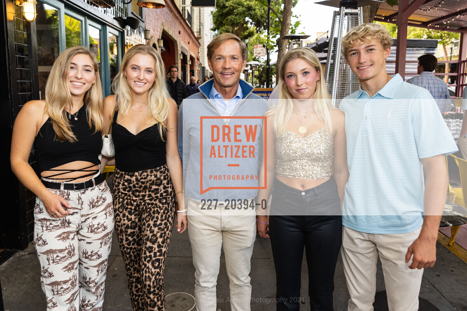 Maddie House, Maude House, Mike House, Malia House, Michael House, Luna American Brasserie Grand Re-Opening, Luna Brasserie. 694 Valencia Street, July 29th, 2021, Photo #227-20394-0 Maddie House, Maude House, Mike House, Malia House, Michael House, Photo #227-20394-0