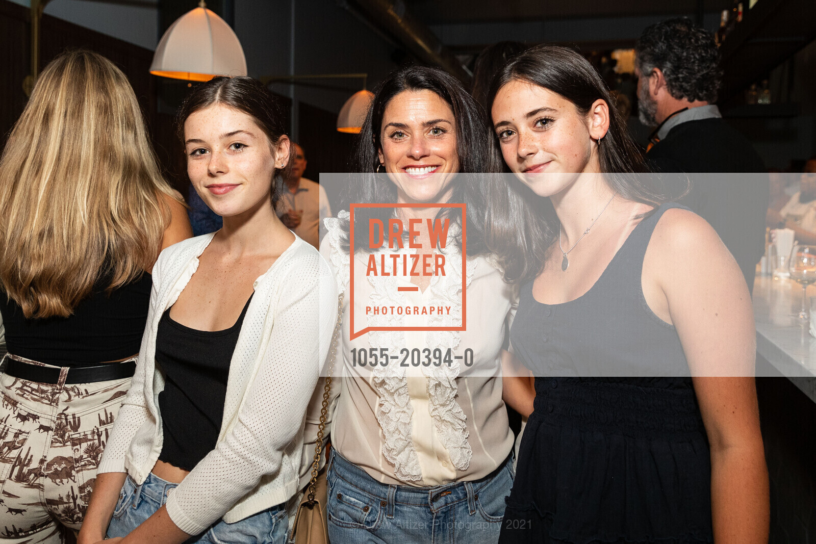 Maggie Weible, Monica Dirito, Ceci Weible, Luna American Brasserie Grand Re-Opening, Luna Brasserie. 694 Valencia Street, July 29th, 2021, Photo #1055-20394-0 Maggie Weible, Monica Dirito, Ceci Weible, Photo #1055-20394-0