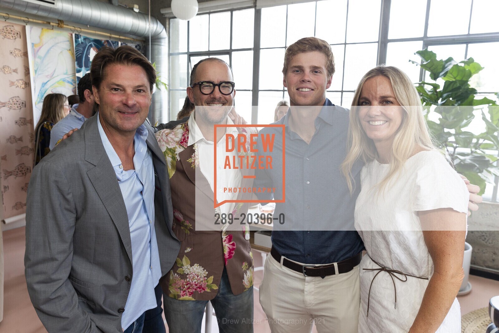 Joe Mirad, Dan Polsby, Henry Willrich, Kelly Bedford, CW Stockwell Grand Opening Party 2021, CW Stockwell. 360 Langston St, July 29th, 2021, Photo #289-20396-0 Joe Mirad, Dan Polsby, Henry Willrich, Kelly Bedford, Photo #289-20396-0