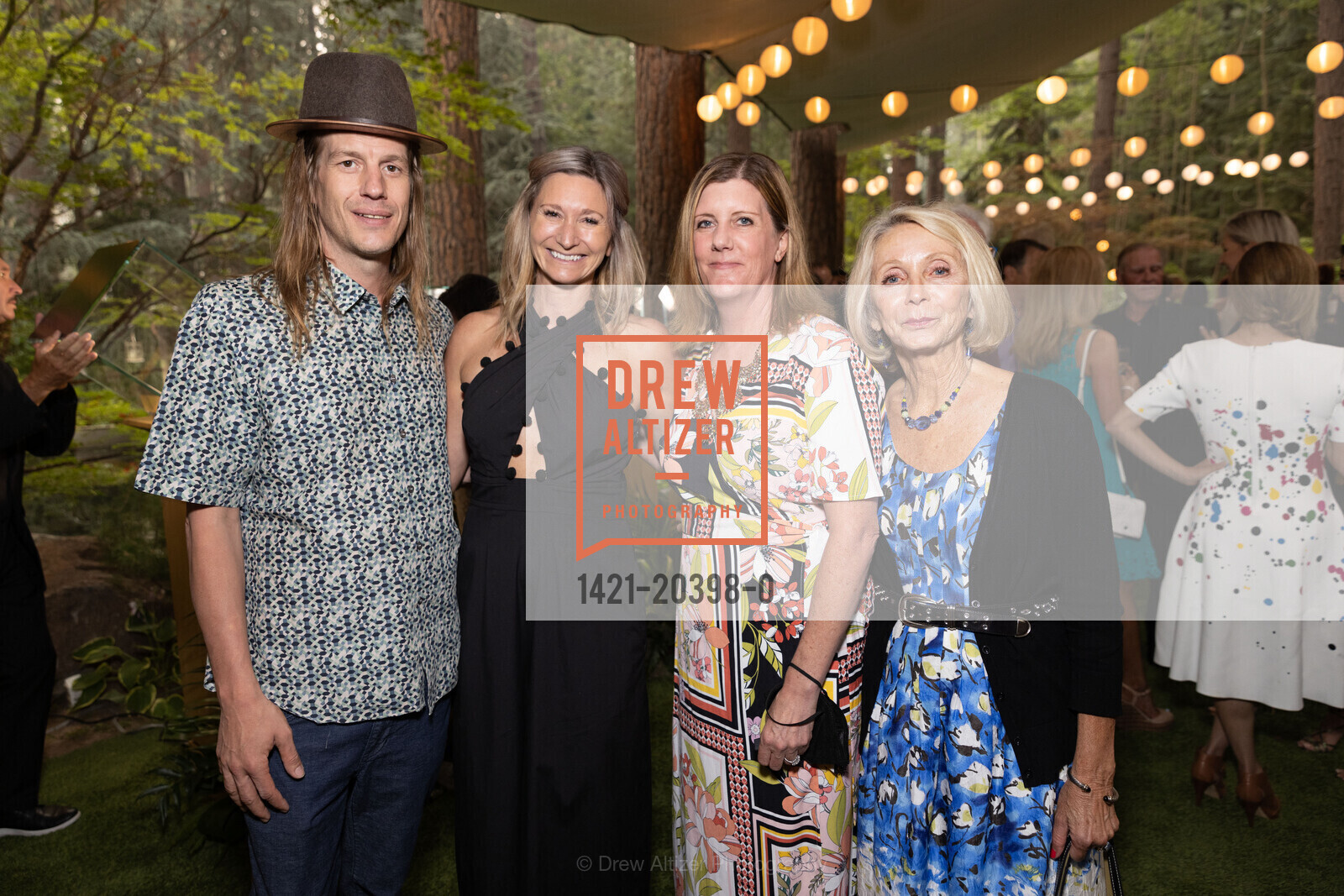 Cody Bass, Darcie Goodman Collins, Allison Willoughby, Peggy Bourland, League to Save Lake Tahoe Cocktail Reception, Private Residence, Photo #1421-20398-0 Cody Bass, Darcie Goodman Collins, Allison Willoughby, Peggy Bourland, Photo #1421-20398-0