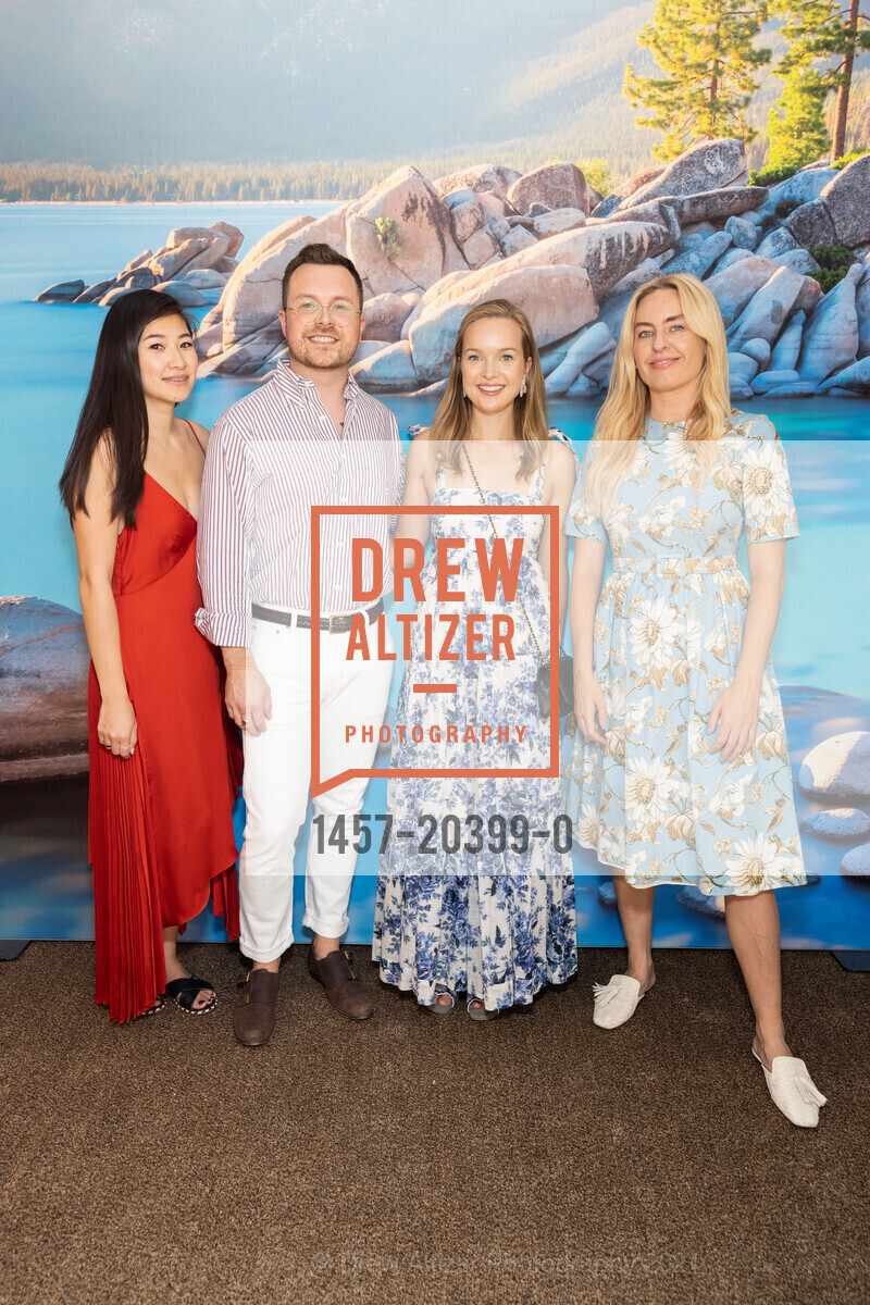 Gina Chang, Cory Muldowney, Elizabeth Mosley, Jeri Zink, Saks Fifth Avenue & Oscar de la Renta Fashion Show Benefiting the League to Save Lake Tahoe, Private Residence, August 7th, 2021, Photo #1457-20399-0 Gina Chang, Cory Muldowney, Elizabeth Mosley, Jeri Zink, Photo #1457-20399-0