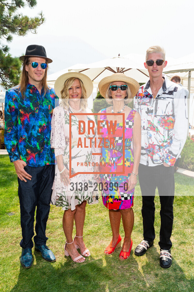 Cody Bass, Judy Bass, Peggy Bourland, Hunter Cummings, Saks Fifth Avenue & Oscar de la Renta Fashion Show Benefiting the League to Save Lake Tahoe, Private Residence, August 7th, 2021, Photo #3138-20399-0 Cody Bass, Judy Bass, Peggy Bourland, Hunter Cummings, Photo #3138-20399-0