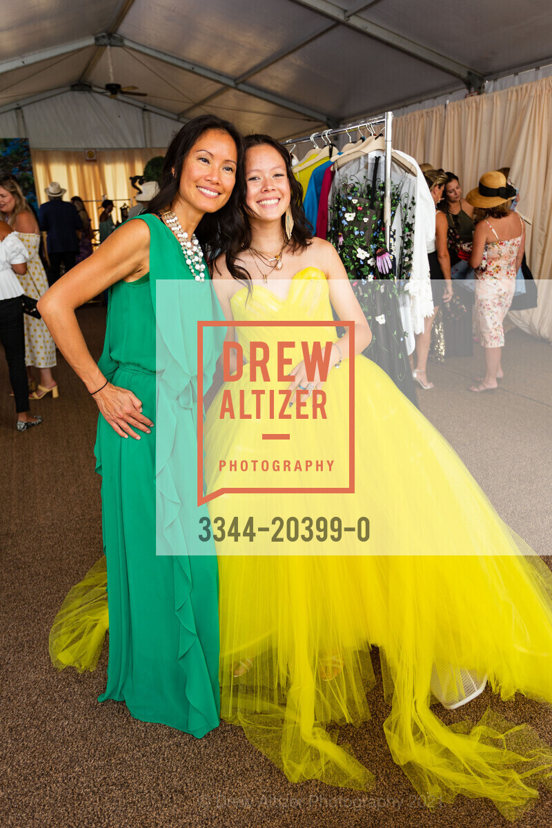 Renee Huang, Olivia Obeson, Saks Fifth Avenue & Oscar de la Renta Fashion Show Benefiting the League to Save Lake Tahoe, Private Residence, August 7th, 2021, Photo #3344-20399-0 Renee Huang, Olivia Obeson, Photo #3344-20399-0
