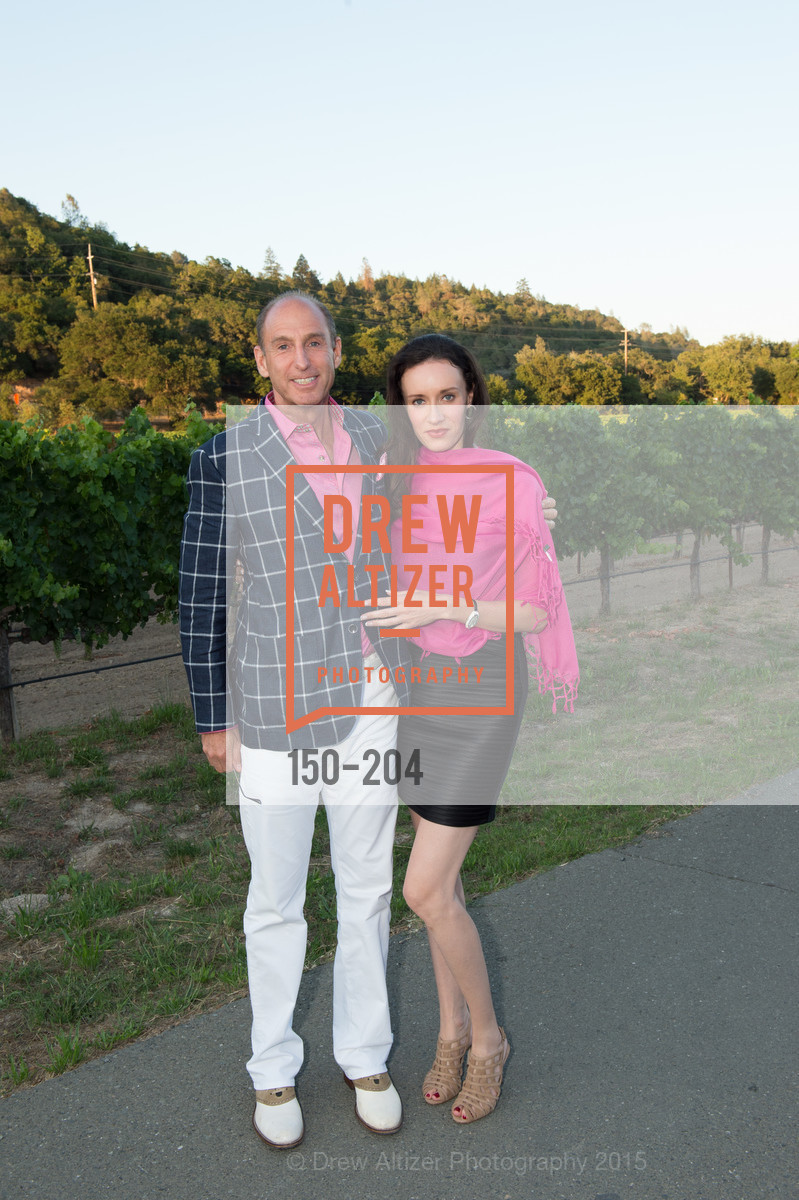 Charles Rashall, Adrianna Baryla, Gucci & Vogue Dinner, Quintessa. Quintessa, . 1601 Silverado Trail, July 25th, 2015, Photo #150-204 Charles Rashall, Adrianna Baryla, Photo #150-204