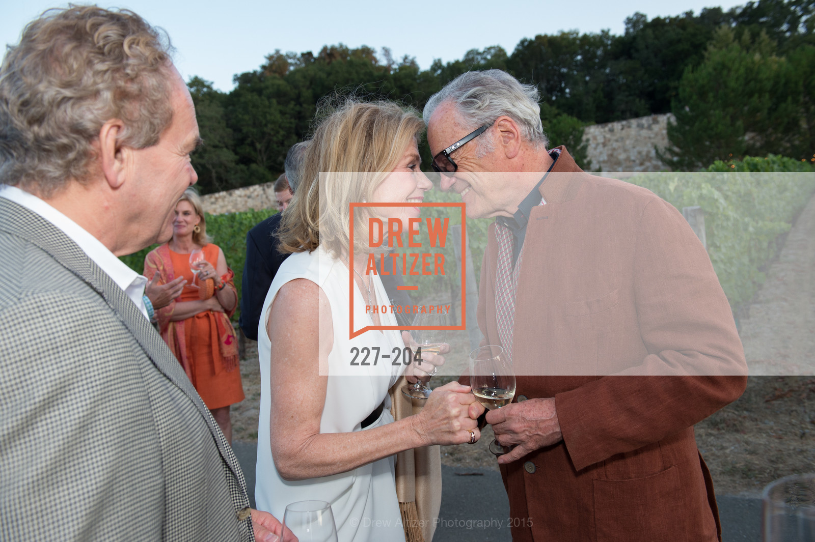 Kay Fike, Agustin Huneeus, Festival del Sole Patron Dinner at Quintessa, Quintessa. 1601 Silverado Trail, July 25th, 2015,Drew Altizer, Drew Altizer Photography, full-service agency, private events, San Francisco photographer, photographer california