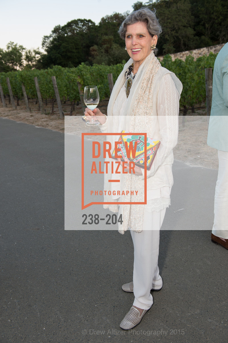 Donna Long, Gucci & Vogue Dinner, Quintessa. Quintessa, . 1601 Silverado Trail, July 25th, 2015, Photo #238-204 Donna Long, Photo #238-204