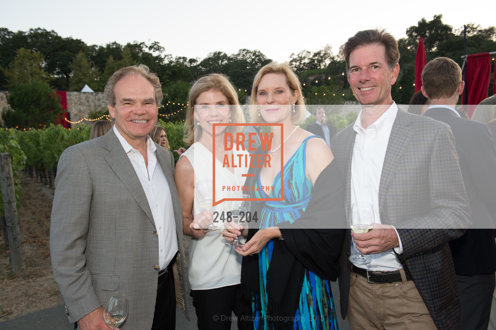 Steve Fike, Kay Fike, Wendy Fritz, Silver Fritz, Festival del Sole Patron Dinner at Quintessa, Quintessa. 1601 Silverado Trail, July 25th, 2015,Drew Altizer, Drew Altizer Photography, full-service agency, private events, San Francisco photographer, photographer california