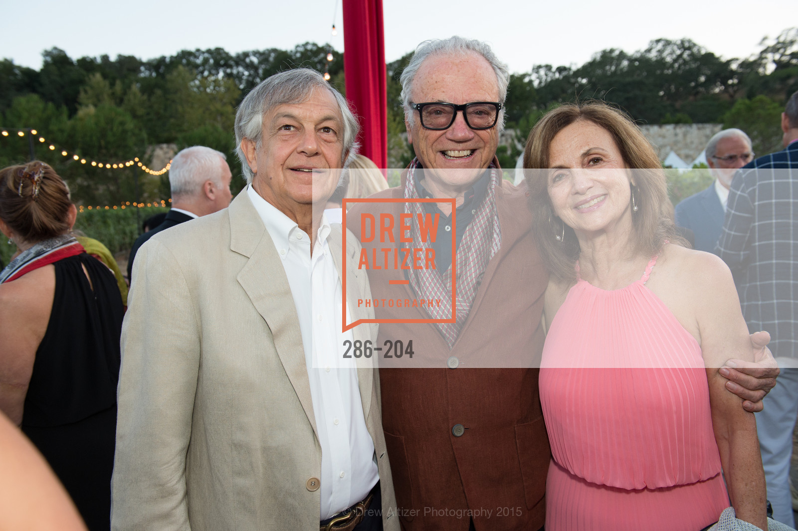Simon Guendelman, Agustin Huneeus, Sylvia Guendelman, Festival del Sole Patron Dinner at Quintessa, Quintessa. 1601 Silverado Trail, July 25th, 2015,Drew Altizer, Drew Altizer Photography, full-service agency, private events, San Francisco photographer, photographer california