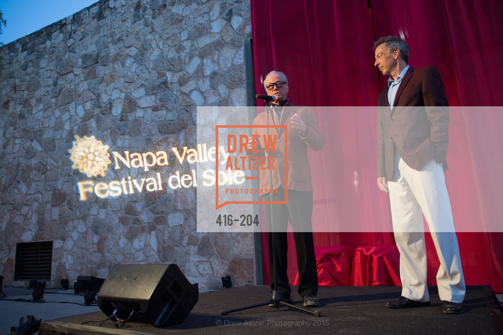 Agustin Huneeus, Rick Walker, Festival del Sole Patron Dinner at Quintessa, Quintessa. 1601 Silverado Trail, July 25th, 2015,Drew Altizer, Drew Altizer Photography, full-service agency, private events, San Francisco photographer, photographer california