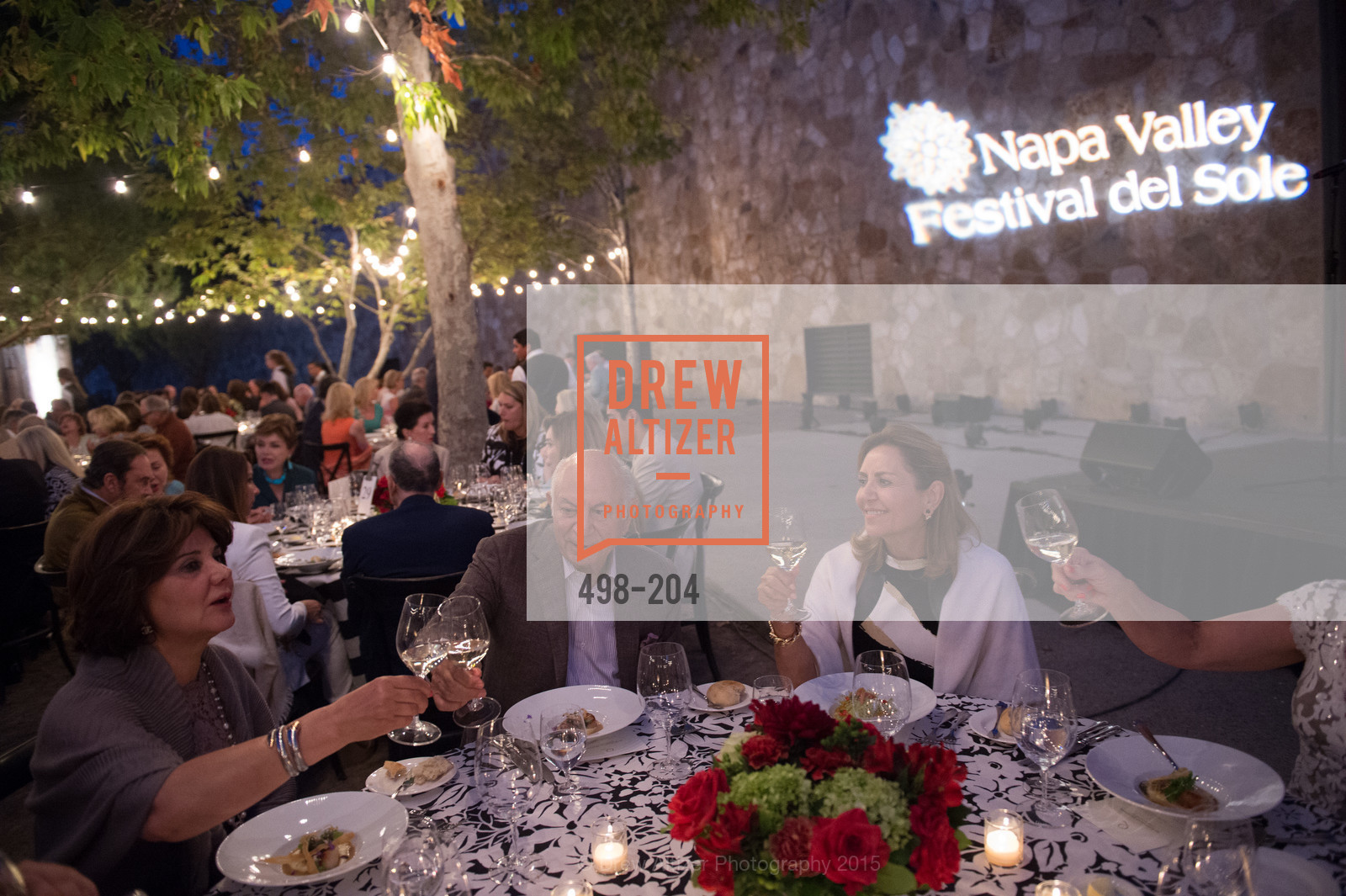 Mahvash Yazdi, Darioush Khaledi, Shahpar Khaledi, Festival del Sole Patron Dinner at Quintessa, Quintessa. 1601 Silverado Trail, July 25th, 2015,Drew Altizer, Drew Altizer Photography, full-service agency, private events, San Francisco photographer, photographer california