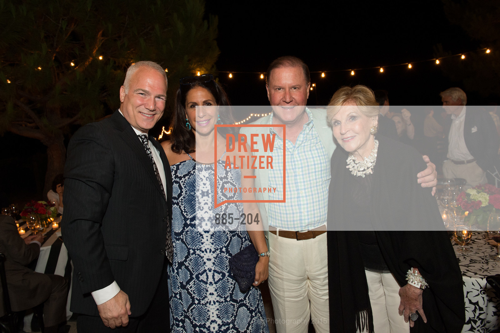 Franc D'Ambrosio, Lisa Grotts, John Grotts, Lois Lehrman, Festival del Sole Patron Dinner at Quintessa, Quintessa. 1601 Silverado Trail, July 25th, 2015,Drew Altizer, Drew Altizer Photography, full-service event agency, private events, San Francisco photographer, photographer California