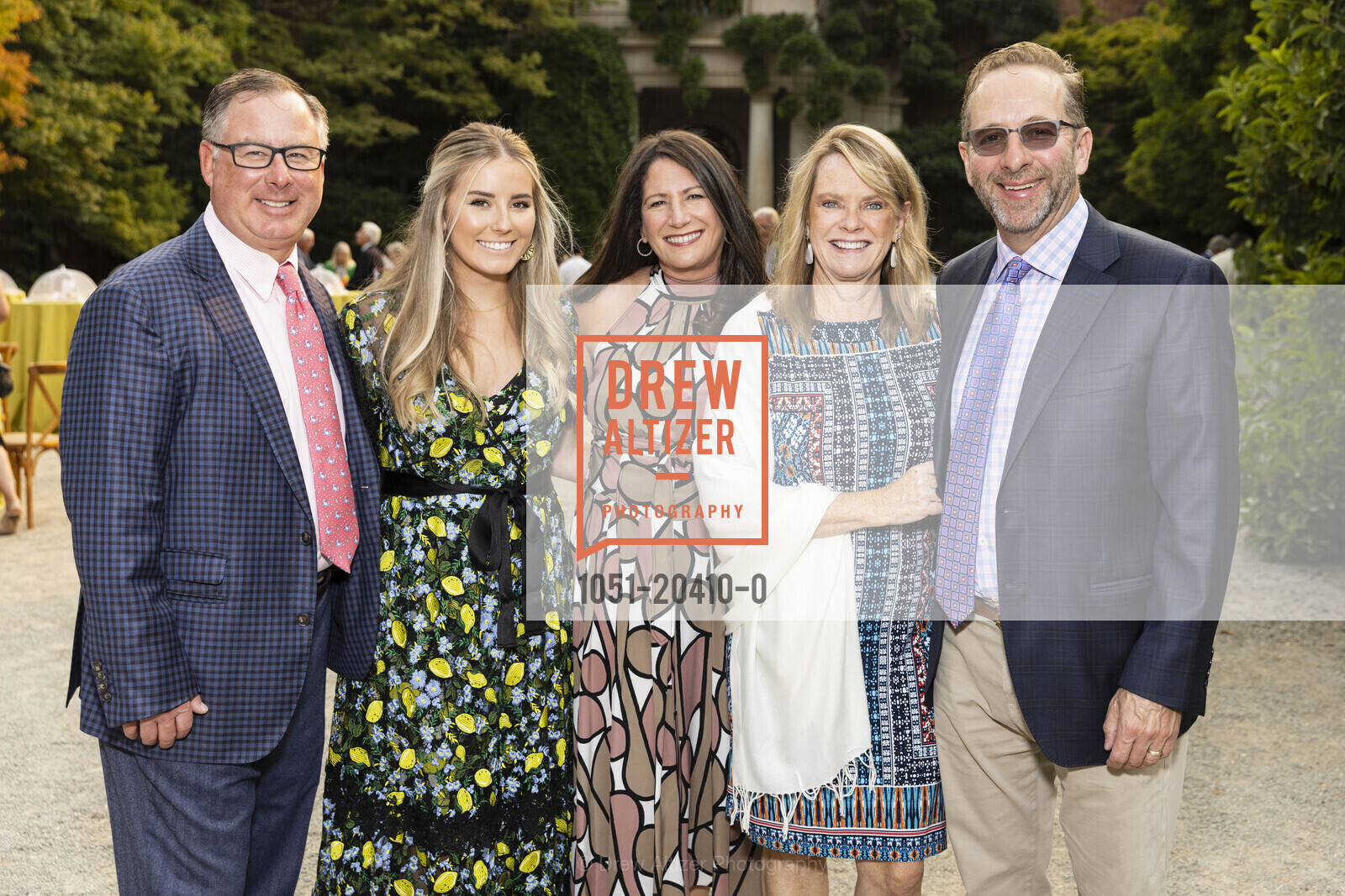 CJ Daley, Holly Daley, Carolyn Daley, Julie Carlson, Dennis Carlson, Filoli's Gala In The Garden 2021, Filoli's. 83 Cañada Rd, Photo #1051-20410-0 CJ Daley, Holly Daley, Carolyn Daley, Julie Carlson, Dennis Carlson, Photo #1051-20410-0