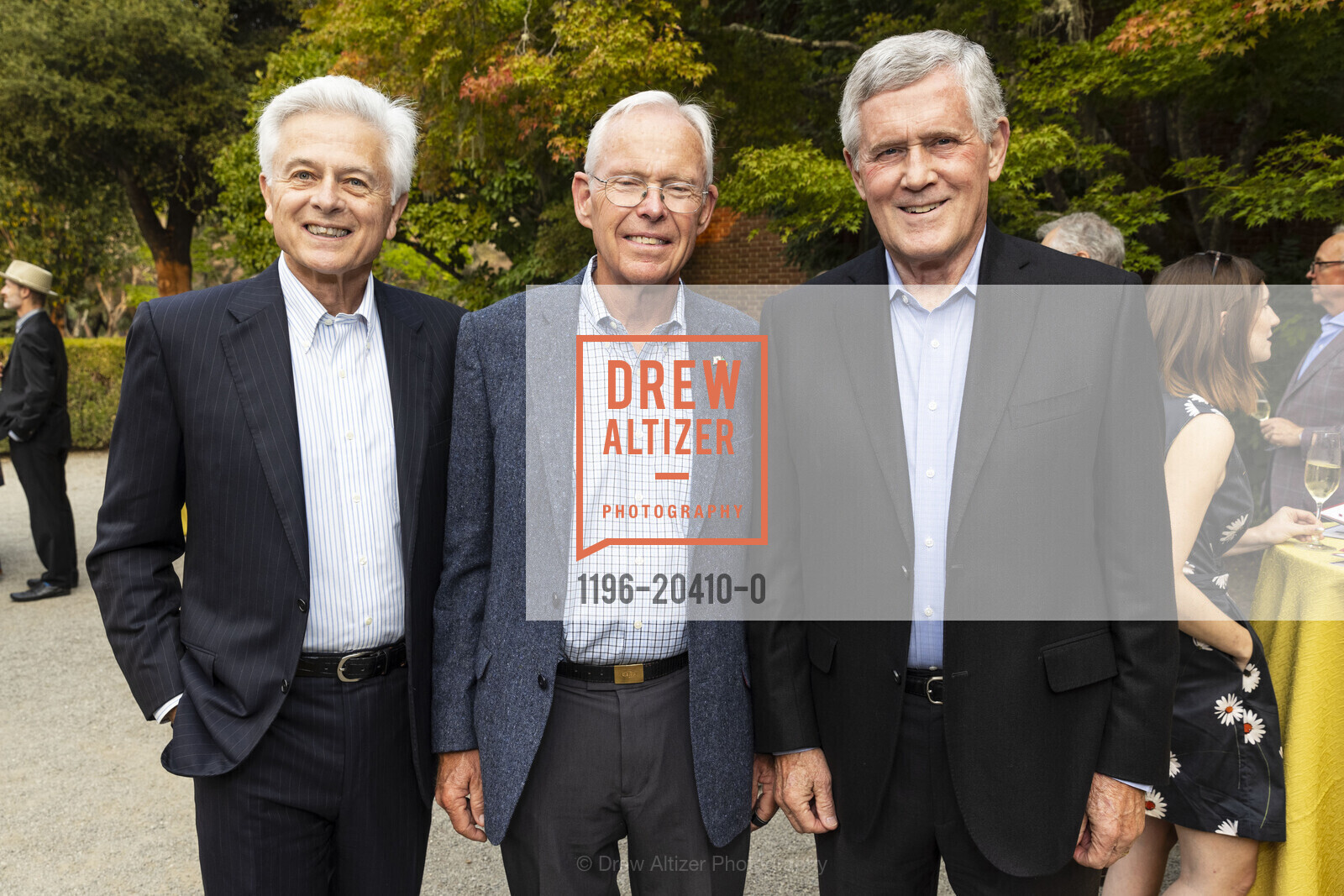 Gary George, Skip Bushee, Bob Hammond, Filoli's Gala In The Garden 2021, Filoli's. 83 Cañada Rd, Photo #1196-20410-0 Gary George, Skip Bushee, Bob Hammond, Photo #1196-20410-0