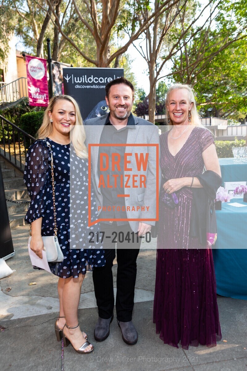 Alex Piazza, Sean McQuaid, Kate van Gytenbeek, WildCare's Gala 2021, Osher Marin Jewish Community Center. 200 N San Pedro Rd, August 21st, 2021, Photo #217-20411-0 Alex Piazza, Sean McQuaid, Kate van Gytenbeek, Photo #217-20411-0