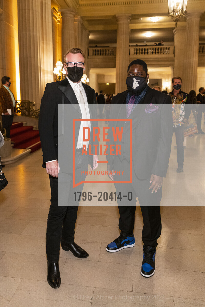 Michael Clark, Ebenezer Sowah, SF Opera's Eun Sun Kim Conducts Tosca, War Memorial Opera House. 301 Van Ness Ave, August 21st, 2021, Photo #1796-20414-0 Michael Clark, Ebenezer Sowah, Photo #1796-20414-0