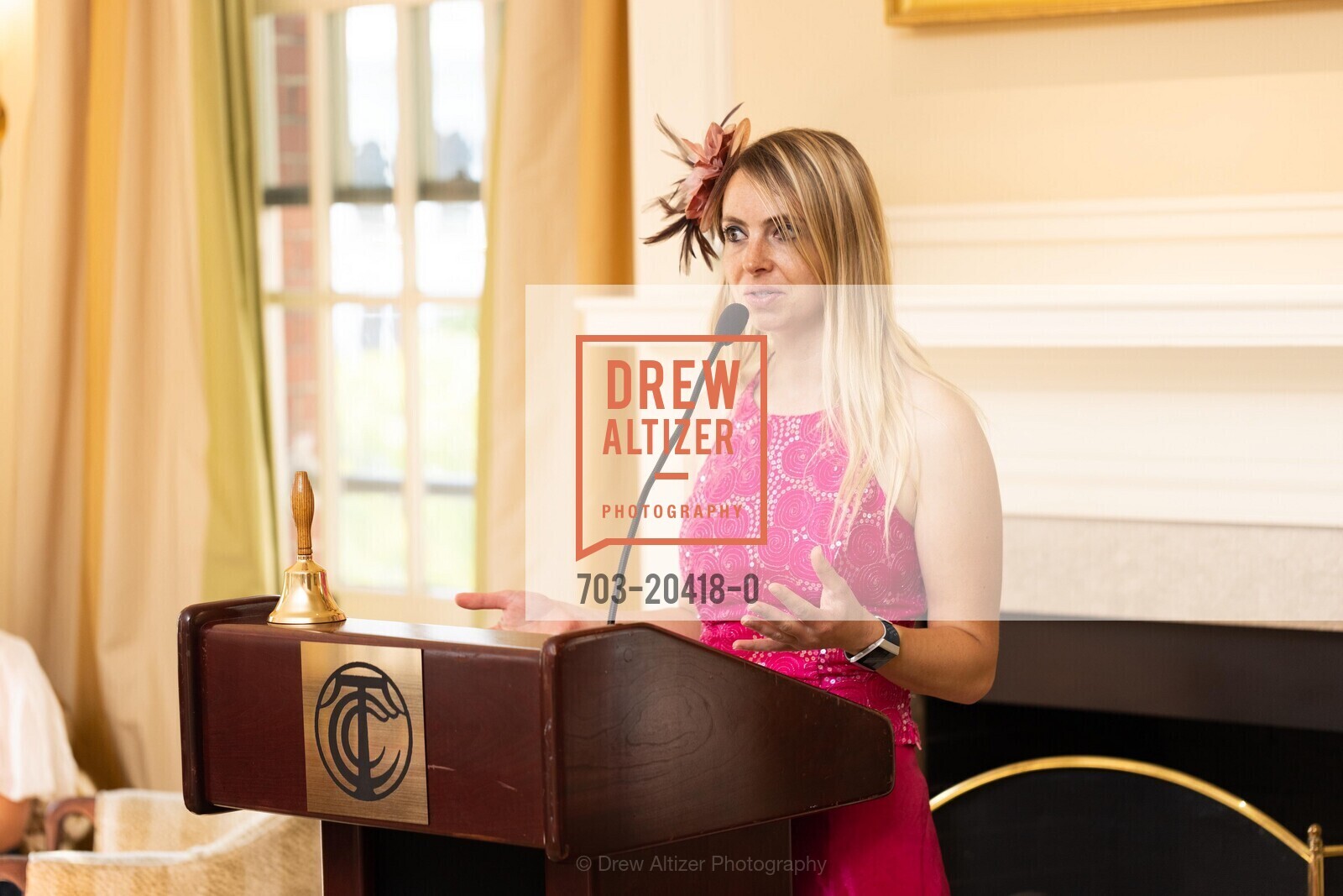 Elizabeth Swaney, Spinsters of SF Hosts New Member Tea, Private, Photo #703-20418-0 Elizabeth Swaney, Photo #703-20418-0